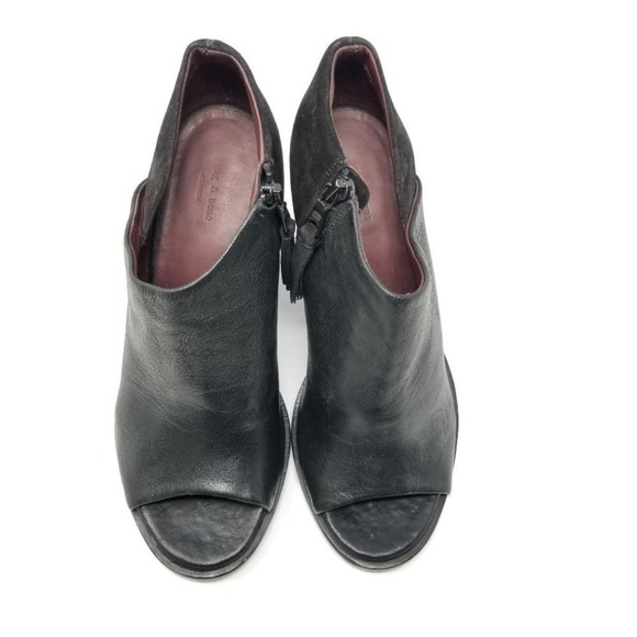 Open toe Rag & Bone booties - Picture 3 of 9